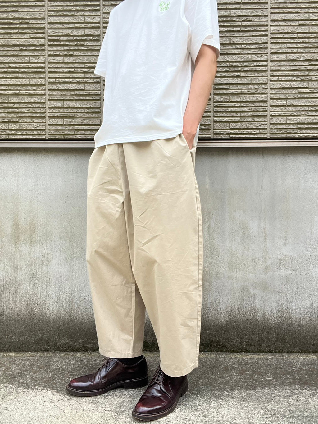 【販売中】綿ブロード　コクーンパンツ